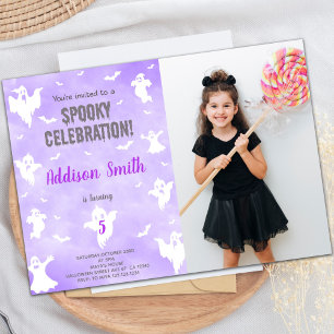 Spooky Party-uitnodigingen voor kinderen Kaart