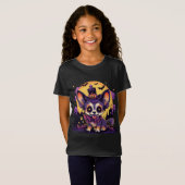 Spooky Paws Halloween Anime Chihuahua T-shirt (Voorkant volledig)