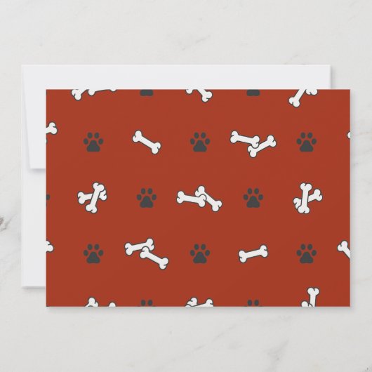 Spooky Paws Halloween Pet Photo Holiday Card Kaart (Achterkant)