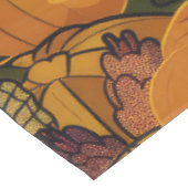 Spooky pekinees hond Halloween heks en pompoen Tafelkleed (Gekanteld)