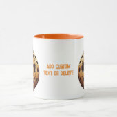 Spooky Pickleball Pumpkin Pickleballer Halloween Mok (Midden)