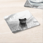 Spooky Pine Marten Onderzetter (Schuin)