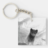 Spooky Pine Marten Sleutelhanger (Voorkant)
