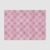 Spooky Pink en Black Spiderweb Tissuepapier (Voorkant)