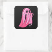 Spooky Pink Ghost Stickers (Tas)