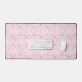 Spooky Pink & Roos Gold Bureaumat (Keyboard & Muis)