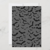 Spooky Pirate Halloween Kostuum Party Kaart (Achterkant)