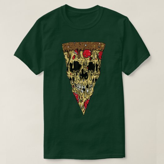 Spooky Pizza Slice 30245269 T-shirt (Design voorkant)