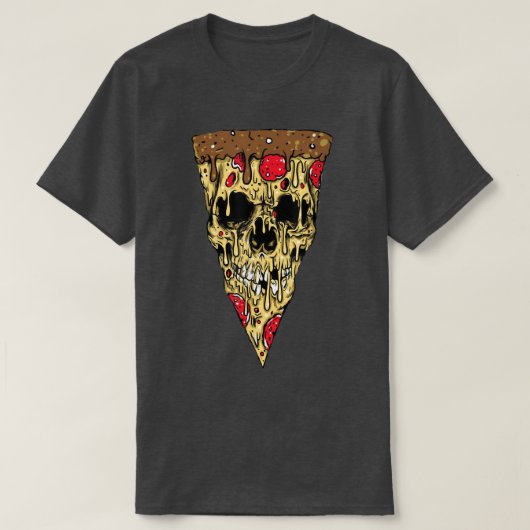 Spooky Pizza Slice 30255270 T-shirt (Design voorkant)
