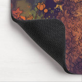 Spooky Poedel Hond Halloween Heks en Pompoen Muismat (Hoek)