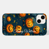 Spooky  pompoen Case-Mate iPhone case (Achterkant (horizontaal))