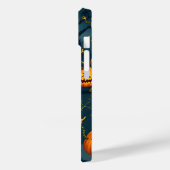 Spooky  pompoen Case-Mate iPhone case (Achterkant / Links)