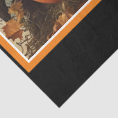 Spooky pompoen Halloween Collectie Tissuepapier (Detail)