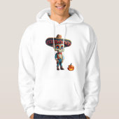 Spooky pompoen T-shirt: een Halloween must-have Hoodie (Voorkant)