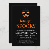 Spooky Pompoen Volwassen Halloween Kostuum Party Z Kaart (Voorkant / Achterkant)