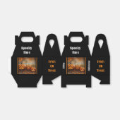 Spooky pompoenen familie Collectie Bedankdoosjes (Uitgevouwen)