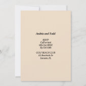 Spooky pompoenen kostuum feest waterverf Halloween Kaart (Achterkant)