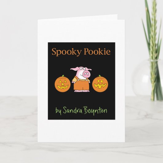 SPOOKY POOKIE door Sandra Boynton Kaart (Voorkant)