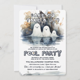 Spooky Pool Party Kaart