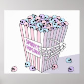 Spooky Popcorn Poster (Voorkant)