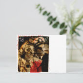 Spooky Post Card Briefkaart (Staand voorkant)