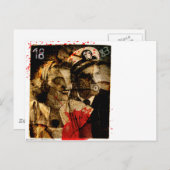 Spooky Post Card Briefkaart (Voorkant / Achterkant)