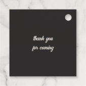 Spooky postzegel Halloween Party Bedankjes Labels (Achterkant)