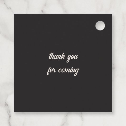 Spooky postzegel Halloween Party Bedankjes Labels (Achterkant)