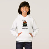 Spooky Pumpkin Chef Kinder Hoodie - Leuke Hallowee (Voorkant volledig)