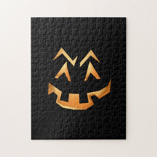 Spooky Pumpkin Face | Halloween Legpuzzel (Verticaal)
