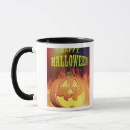 Spooky Pumpkin - Gepersonaliseerde Halloween Mok