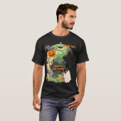 Spooky Pumpkin & Ghost Family Halloween Outfit T-s T-shirt (Voorkant volledig)