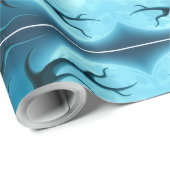 Spooky Pumpkin & Ghost Wrapping Paper for Parties Cadeaupapier (Rol Hoek)