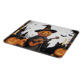Spooky Pumpkin Glow Cutting Board Snijplank (Hoek)