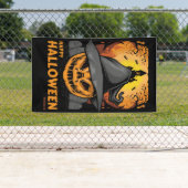 Spooky Pumpkin Halloween Banner (Insitu)