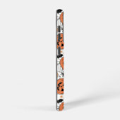 Spooky Pumpkin Halloween Pattern Samsung Galaxy Hoesje (Rechterkant)