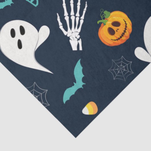 Spooky Pumpkin Halloween Series Design 12 Tissuepapier (Detail)