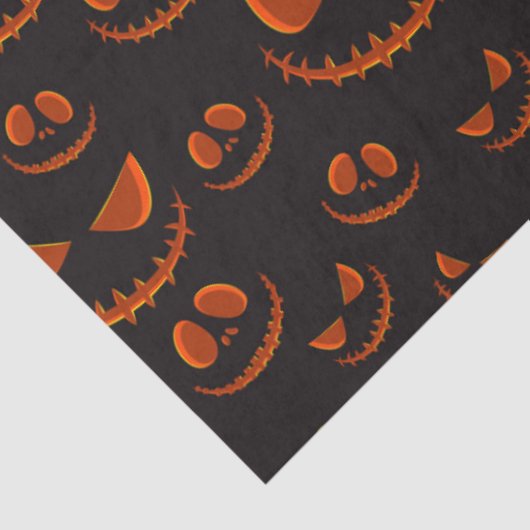 Spooky Pumpkin Halloween Series Design 54 Tissuepapier (Detail)