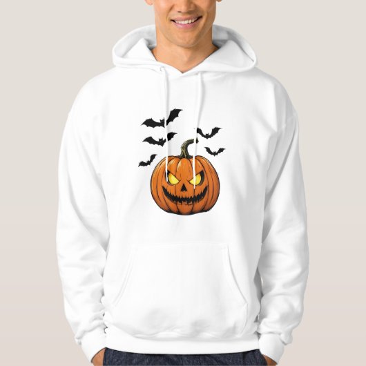 Spooky Pumpkin Hoodie | Autumn Fall sweet shirt (Voorkant)