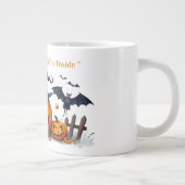 Spooky Pumpkin Magic Mug Grote Koffiekop (Rechts)