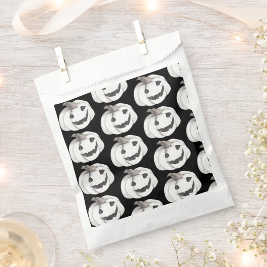 Spooky Pumpkin Pattern | Happy Halloween Bedankzakje (Geknipt)