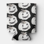 Spooky Pumpkin Pattern | Happy Halloween Blikjeskoeler (Voorkant)