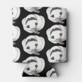 Spooky Pumpkin Pattern | Happy Halloween Blikjeskoeler (Achterkant)