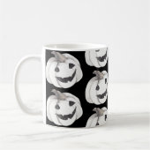 Spooky Pumpkin Pattern | Happy Halloween Koffiemok (Links)