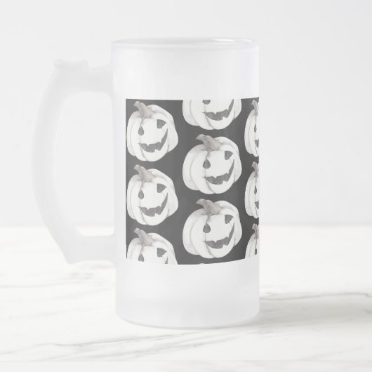 Spooky Pumpkin Pattern | Happy Halloween Matglas Bierpul (Links)