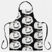 Spooky Pumpkin Pattern | Happy Halloween Schort (Voorkant)