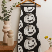 Spooky Pumpkin Pattern | Happy Halloween Schort