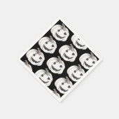 Spooky Pumpkin Pattern | Happy Halloween Servet (Hoek)