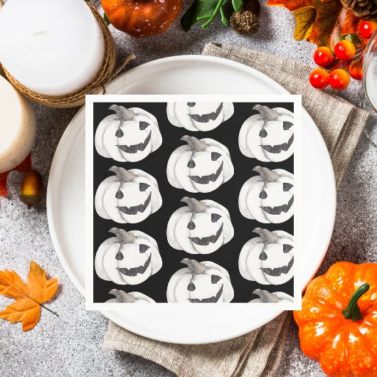 Spooky Pumpkin Pattern | Happy Halloween Servet