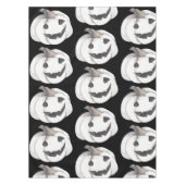 Spooky Pumpkin Pattern | Happy Halloween Tafelkleed (Voorkant)